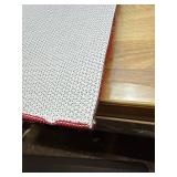 jxgzyy Red Commercial Outdoor Mat 30" x 31", Non Slip Front Door Mat Outside Entrance, Heavy Duty Waterproof Floor Mat for Porch, Home, Patio, Garage, Entryway