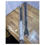 AceMining Upgraded Door Security Bar & Sliding Patio Bar, Heavy Duty Stoppers Adjustable Jammer for Home, Apartment, Travel (2 Pack,Grey)