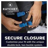 Teeter EZ-Up Gravity Boots for Inversion Decompression Stretching, Back Pain Relief and Abdominal Exercise