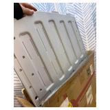 Large Indestructible Heated Cat House for Outside Winter, Weatherproof & Elevated, Escape Door, Insulated Cat House, Outdoor Feral Cats Shelter with Heater for Stray Cats Kitty 21.6 16.9 17.5