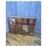 Large Indestructible Heated Cat House for Outside Winter, Weatherproof & Elevated, Escape Door, Insulated Cat House, Outdoor Feral Cats Shelter with Heater for Stray Cats Kitty 21.6 16.9 17.5