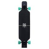 Playshion Longboard Skateboard Cruiser | 39" Drop Through Long Board | 42" Pintail Longboards