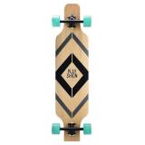 Playshion Longboard Skateboard Cruiser | 39" Drop Through Long Board | 42" Pintail Longboards