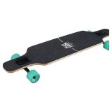Playshion Longboard Skateboard Cruiser | 39" Drop Through Long Board | 42" Pintail Longboards