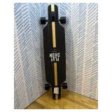 Playshion Longboard Skateboard Cruiser | 39" Drop Through Long Board | 42" Pintail Longboards