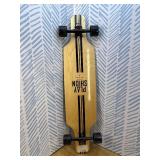 Playshion Longboard Skateboard Cruiser | 39" Drop Through Long Board | 42" Pintail Longboards