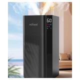Retails for $190! Cool Mist and Warm Humidifier Large Room, 5.3Gal/20L Whole House Humidifiers for Home, Quickly & Evenly Humidify Larger Areas, Top Fill, Dual Mist Nozzles and Atomizers, Office Plant