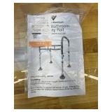 Vaunn Medical Deluxe Adjustable and Foldable Toilet Safety Frame, Bathroom Handrail Assist Grab Bar Handle