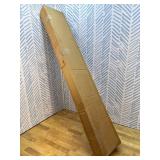 4FT Baseboard Heater Cover with Left and Right End Covers,Galvanized Steel Material That is Easy to Install,Used for Replacing The Old Bottom Plate Heating Cover