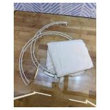 Large Laundry Hamper Laundry Basket Round 34.3 Gal (130 L) Handwoven Wicker Laundry Baskets Rattan Laundry Basket with Laundry Bag Handles 2 Mesh Bags for Living Room Bedroom White