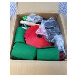 Retails for $170! Ninja Warrior Obstacle Course for Kids Backyard - 2 65ft Slackline Kit with 10 Most Complete Accessories for Boys & Girls, Swing, Rope Ladder, Gymnastic Ring, Climbing Net, Arm Train