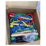 Retails for $170! Ninja Warrior Obstacle Course for Kids Backyard - 2 65ft Slackline Kit with 10 Most Complete Accessories for Boys & Girls, Swing, Rope Ladder, Gymnastic Ring, Climbing Net, Arm Train