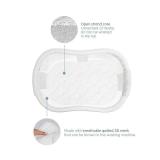 HALO DreamWeave Breathable Mesh BassiNest Pad 100% Washable Cover and Core Hypoallergenic, Non-Toxic Materials