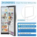 UPGRADE 241969501 Refrigerator Shelf Frame Without Glass Compatible for Frigidaire 241969501/Frigidaire Part 241969501 of FFSS2615TS3, FGSS2635TF1, FFSS2615TS0-by MIFLUS