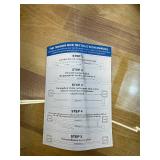 Tension Curtain Rod 43 to 162 Inches (3.6 to 13.5 ft), 1.26" Diameter Spring Adjustable Heavy Duty Long Large Curtains Pole for Windows Door Bathroom Patio Outdoor No Drilling, Black