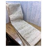 8x10 Area Rugs for Living Room: Washable Large Vintage Floral Rug Low Pile Non-Slip Boho Carpet for Bedroom Dining Home Office (Beige, 8