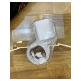 USB Powered Heated Throw Blanket for Women,50"X60" 9V 18W Portable Black White Grid Electric Heating Blanket with 3 Heat Setting,8-Zone Graphene Heating Blankets for Couch Car Office Outdoor