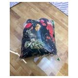 USB Powered Heated Throw Blanket for Women,50"X60" 9V 18W Portable Black White Grid Electric Heating Blanket with 3 Heat Setting,8-Zone Graphene Heating Blankets for Couch Car Office Outdoor