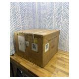 Retails for $180! Self Cleaning Litter Box,Open Top Automatic Litter Box with App Control for Multiple Cats, Safety Sensors Protection, Odor Control,Large Waste Bin, Cream White