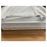 Retails for $145! Letaya Metal Storage Cabinets with Lock Door,Steel Locker Garage Cabinets 5 Adjustable Shelves for Home,Office, Warehouse(White)