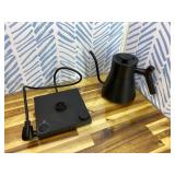 Retails for $180! Fellow Stagg EKG Pro Electric Gooseneck Kettle - Pour-Over Coffee and Tea, Quick Heating, Precise Temperature Control, Scheduling, Built-in Brew Timer, Matte Black, 0.9 Liter