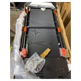 Retails for $170! Walking Pad,Treadmill with Incline for Home Office, 2.5HP Portable Under Desk Treadmill with 265 Lbs Capacity,Remote Control, Led Display