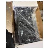 Retails for $115! FLEXISPOT 36-inch Standing Desk Converter Height Adjustable Sit to Stand Up Workstation, Dual Monitor and Laptop Riser with Wide Keyboard Tray, Black