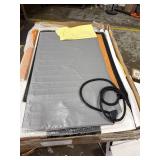 Retails for $240! GUTINNEEN Heated Dog House Outdoor Large Dog Kennel with All-Around Heavy-Duty Iron Frame,Weatherproof Dog Cage with Insulated Liner for Small & Medium & Large Dogs in Winter