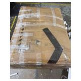 Retails for $240! GUTINNEEN Heated Dog House Outdoor Large Dog Kennel with All-Around Heavy-Duty Iron Frame,Weatherproof Dog Cage with Insulated Liner for Small & Medium & Large Dogs in Winter