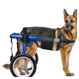 Retails for $400! Dog Wheelchair for Back Legs, Dog Wheelchair with All-Terrain Tires & Durable Bearings, Large Dog Wheelchair for Back Legs, 55.1-88.1 lbs (XL)