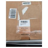 Solino Home White Cotton Linen Curtain Panel - Retail: $45