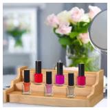 NEW Three-Layer Bamboo Retractable Storage Rack Organizer for Cans or Spices