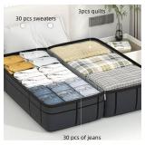 Medium Capacity Load-bearing Composite Blanket Sheet Storage Bag