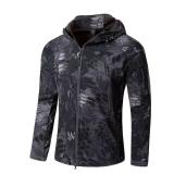 Medium Python Black Womens Outdoor Tactical Jacket  Waterproof Fleece Jacket Hoody Softshell - Retail: $80
