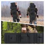 47 Inch Tactical Gun Backpack Double Long Gun Case CAMO