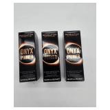 THREE Revolution Beauty London Onyx Primer 18ml X3