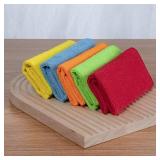 NEW Microfiber Cleaning Cloth 20ct Towel Rag Car Polishing No-Scratch 12\"x12\" Mixed Color