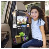 NEW 2 Pack Functional Car Seat Organizer Storage Bags With Touch Screen