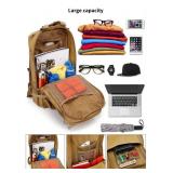 NEW Tactical Backpack 3 Day Assault Pack Molle Bag Rucksack 30L Thick Material TAN
