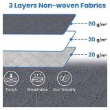 NEW 3 PACK Double Zippered Large Storage Bags for Bedding, Clothes, Clear Window & Handles