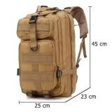NEW Tactical Backpack 3 Day Assault Pack Molle Bag Rucksack 30L Thick Material BLACK
