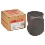 3-2563-Sungold 5\" 60 Grit Sanding Discs Silicon Carbide Cloth For Stone Glass QTY50