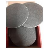 3-2563-Sungold 5\" 60 Grit Sanding Discs Silicon Carbide Cloth For Stone Glass QTY50