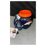 New , Denver Broncos NFL Helmet FanMug