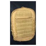 Brigade QM Tactical Military MOLLE Backpack appears to be new