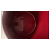 Red Enamel Cookware Set with Glass Lids, APPEARS NEW SET