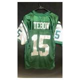 Tim Tebow New York Jets NFL Jersey #15 like new if not new. Size 48