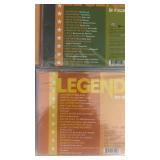 Legends Music CD Collection Set all but two are factory sealed. See images for songs list