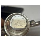 Wallace Sterling Silver Three-Light Candelabra, weight is in grams (MATCHES PREVIOUS LOT)