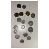 Ancient Roman Bronze Coin Collection etc